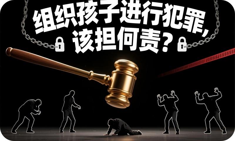 组织孩子进行犯罪，该担何责？