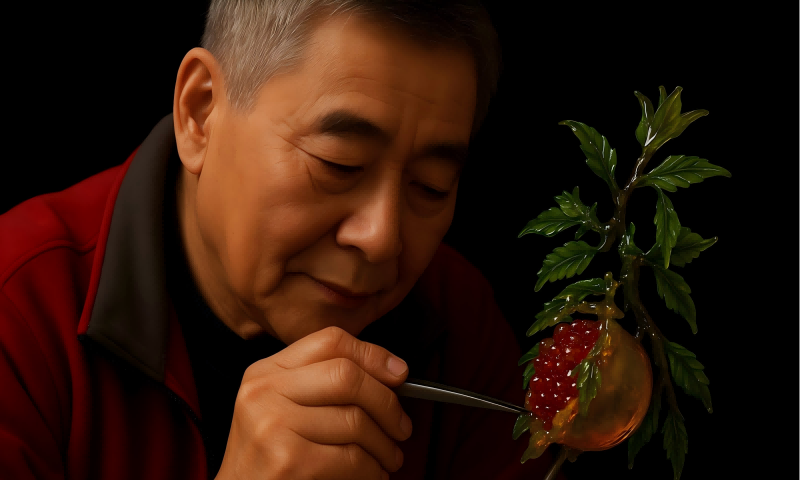 看到博山琉璃的那一刻，我理解了“栩栩如生”的真正含义