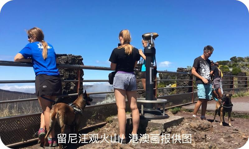 留尼汪观火山