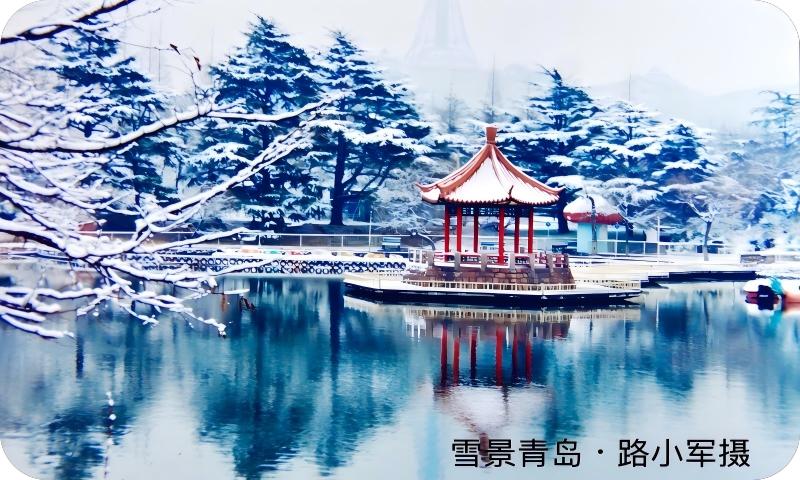 雪景青岛 （路小军摄）