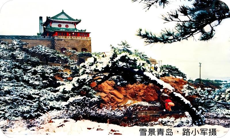 雪景青岛 （路小军摄）