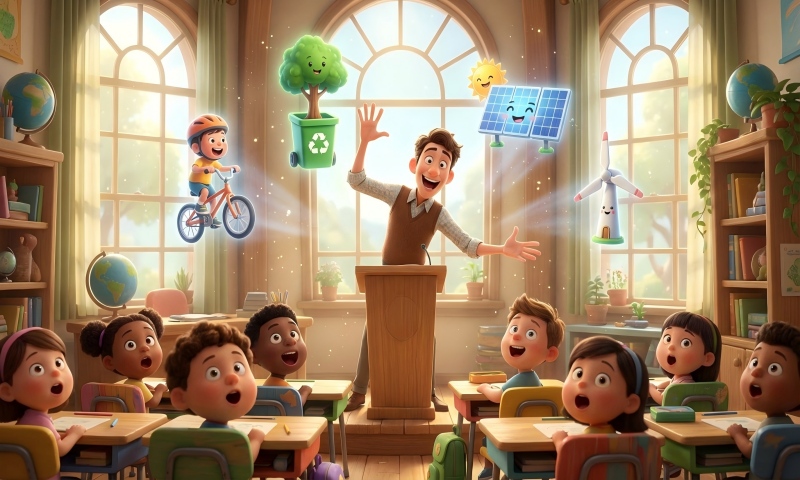 “双百促双减”系列科普活动之青少年科学调查活动——低碳生活