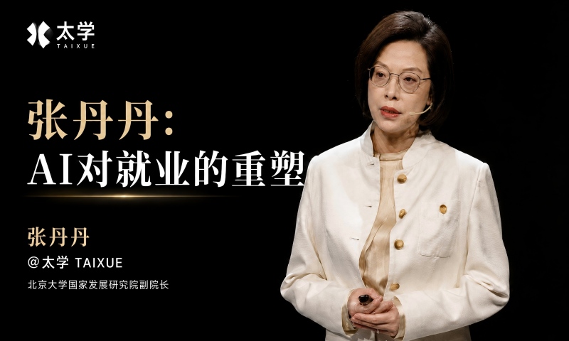 北大张丹丹：AI对就业的重塑