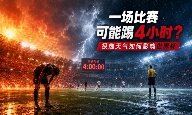 一场比赛可能踢4小时？极端天气如何影响世界杯？