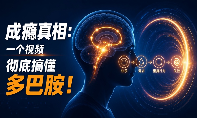 成瘾真相：一个视频彻底搞懂多巴胺！