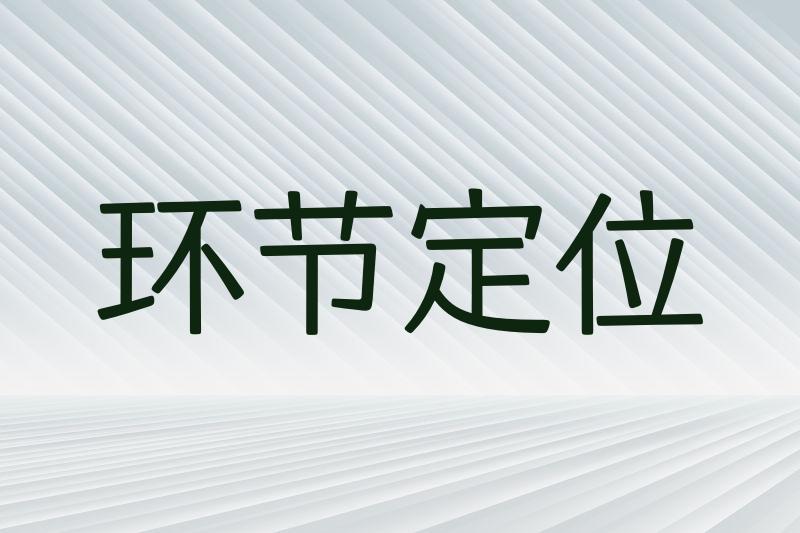 环节定位
