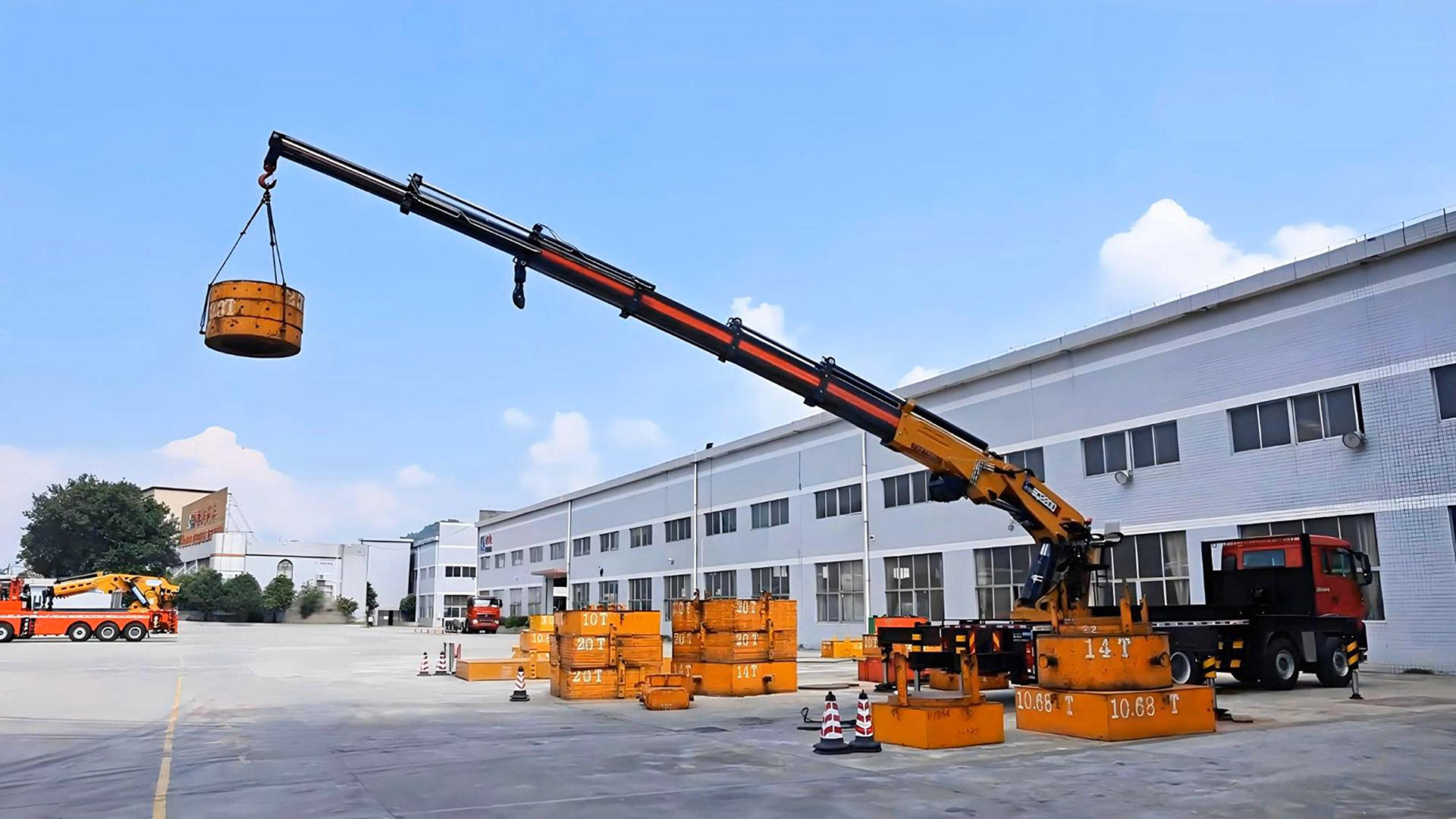 【无配重工况】SQ2200K无配重吊载试验实拍