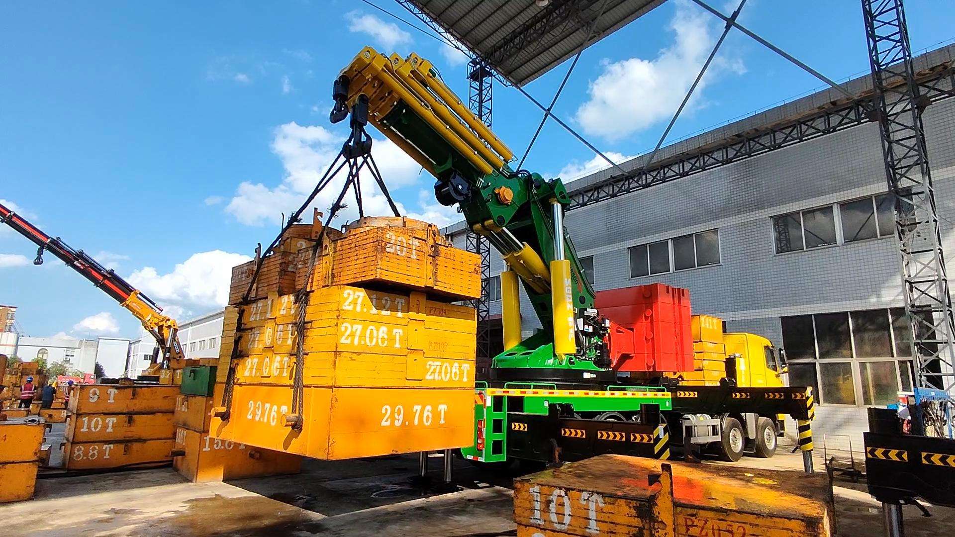 【起重能力实拍】韶起SQ8500（下）