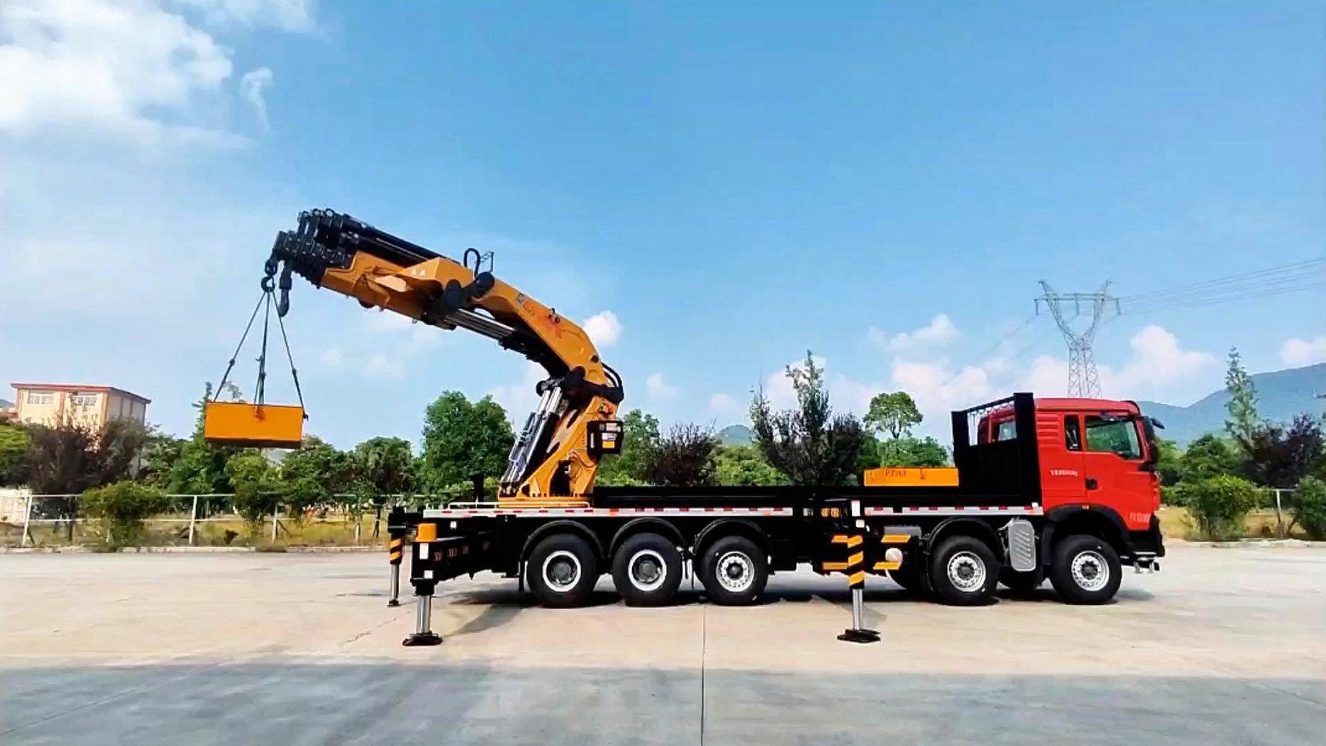 韶起吊机小开口吊重平顺性实验