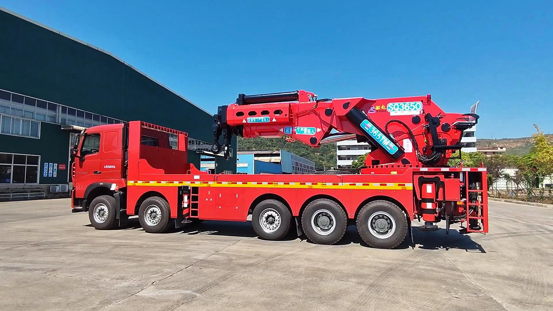 韶起SQ3650-大吨位折臂吊保有量最大的机型