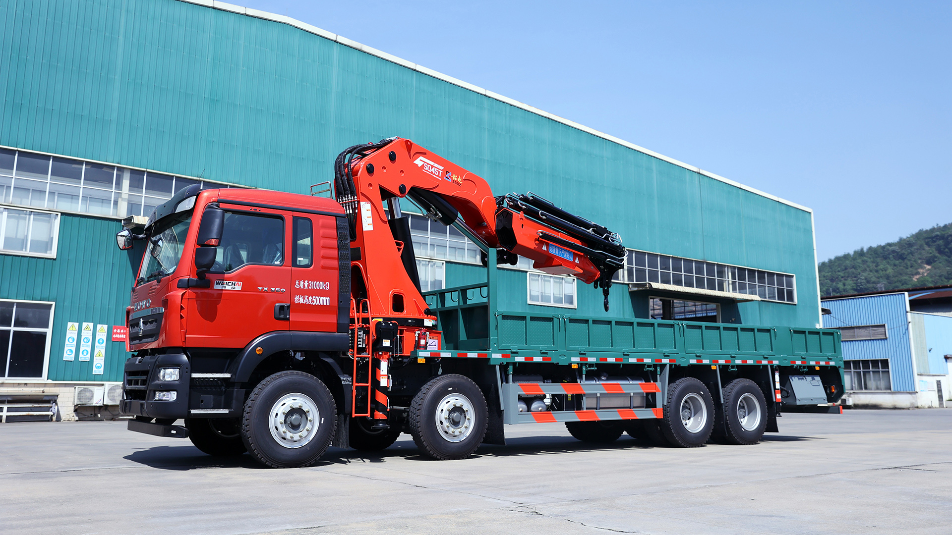 【能拉能吊，安全可靠】SQ45T随车起重运输车