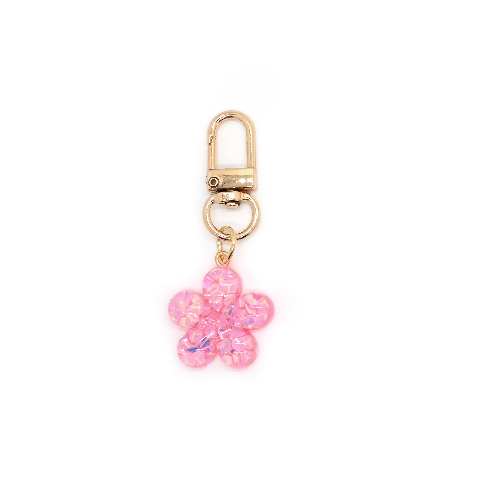 Flower keychain pendant