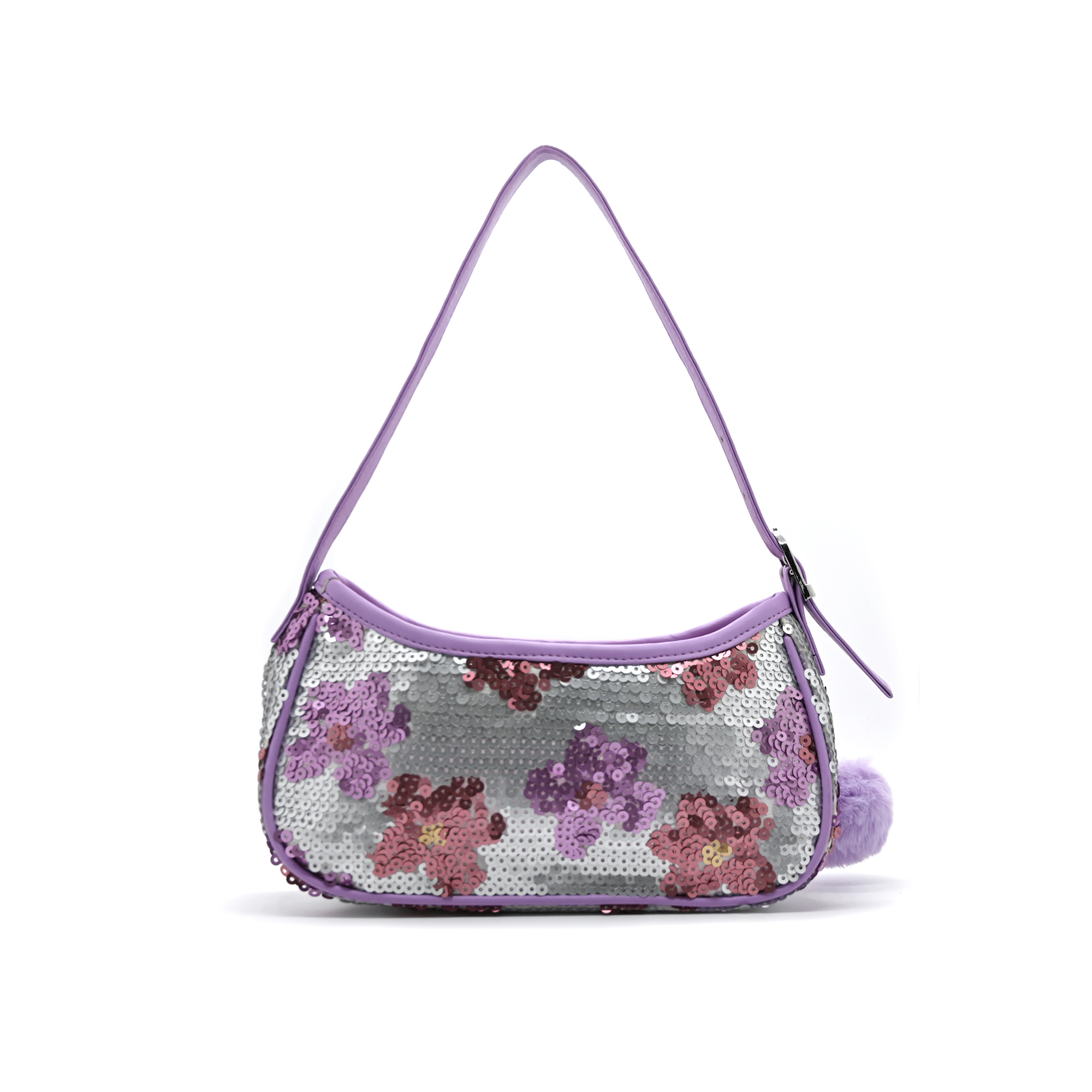 sequined bag & mini-bag