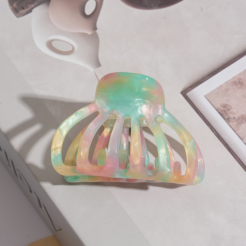 Multicolor Octopus Hair Claw