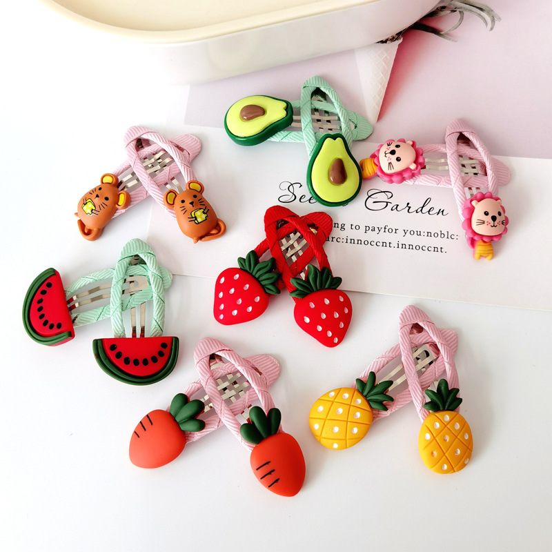 Cute Fruit Hair Clips