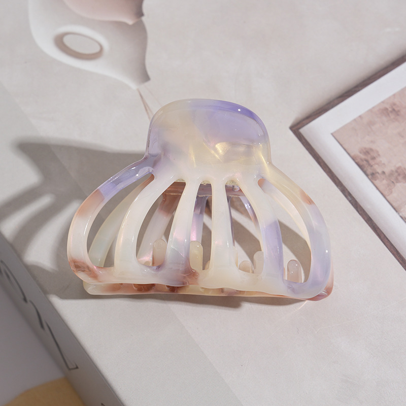 Multicolor Octopus Hair Claw