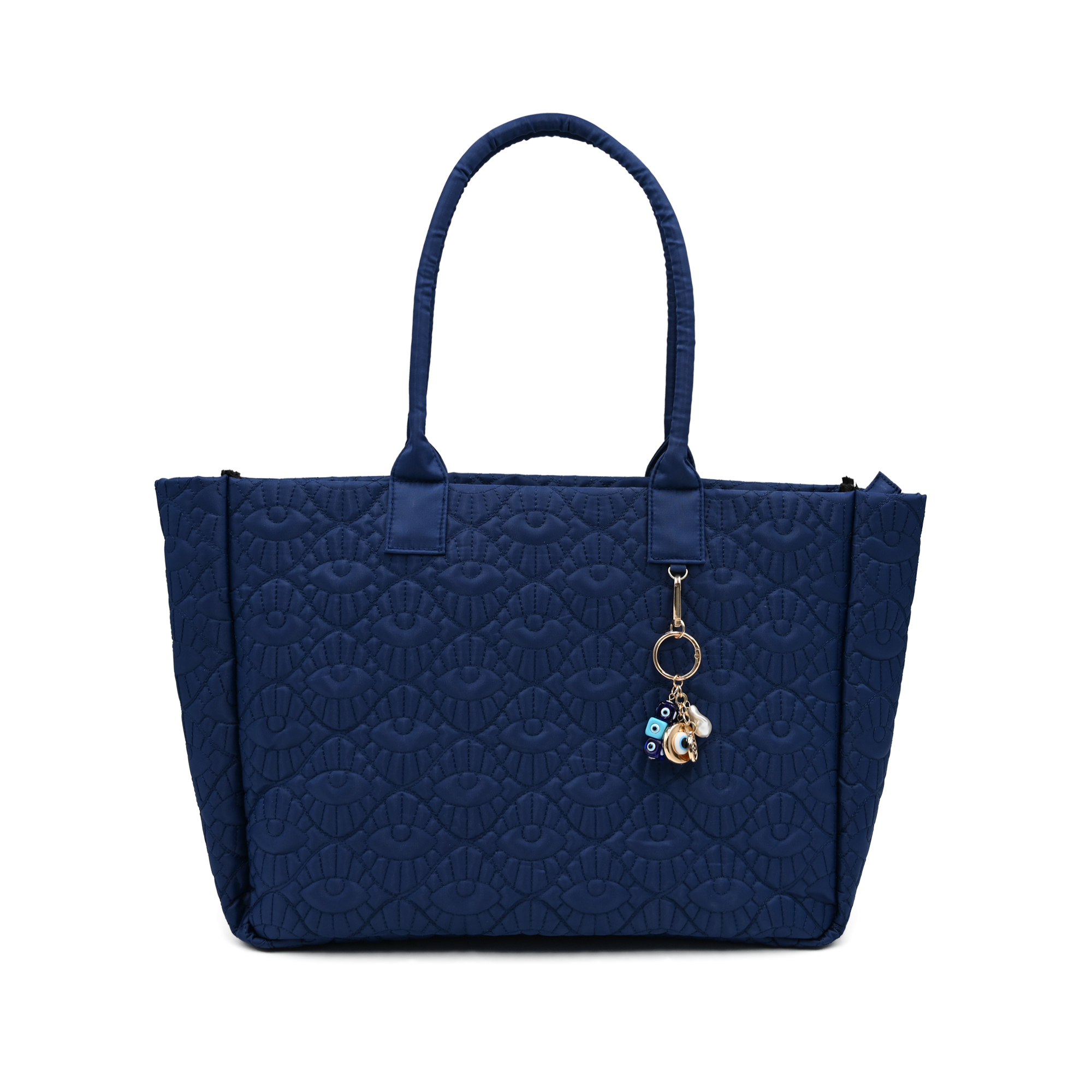 Large Eye Quilted Tote