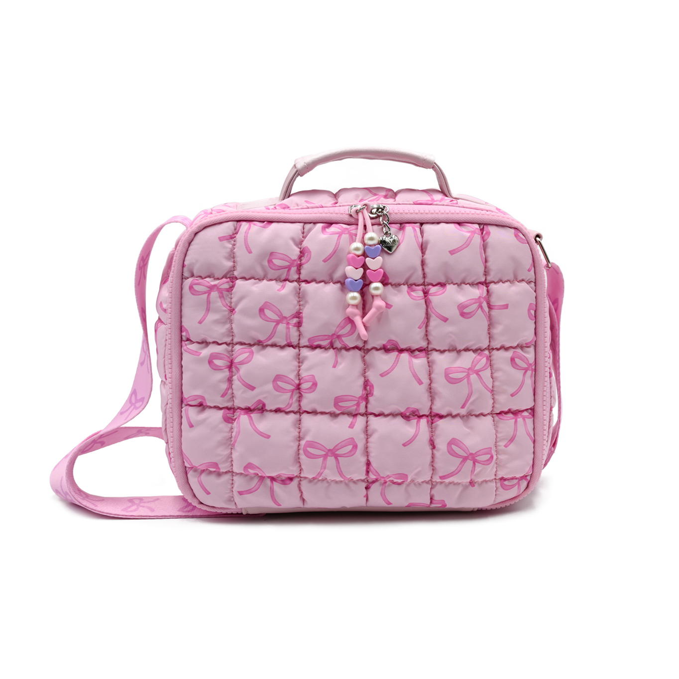 Quilted Print Lunch Bag