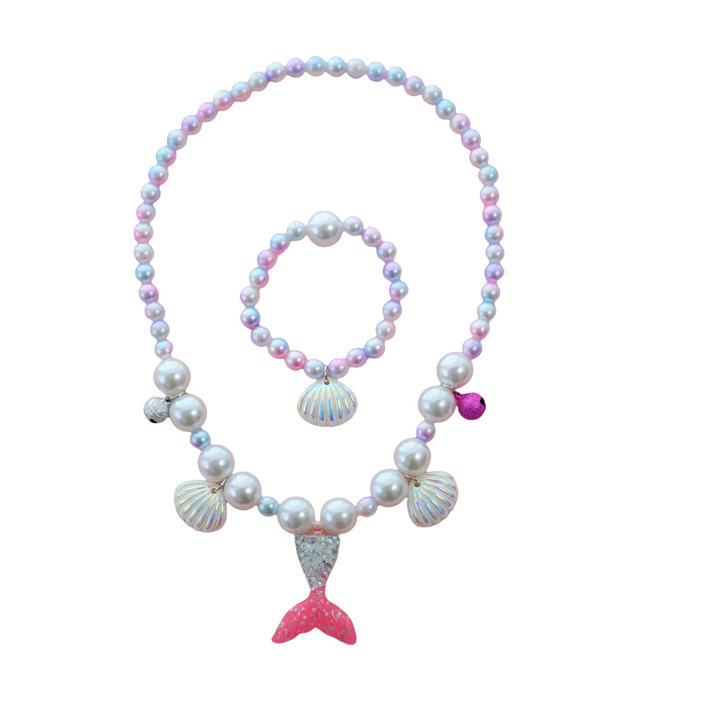 Mermaid Necklace Bracelet Set