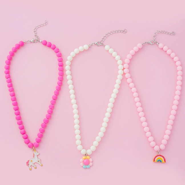 Girls Unicorn Pendant Necklace