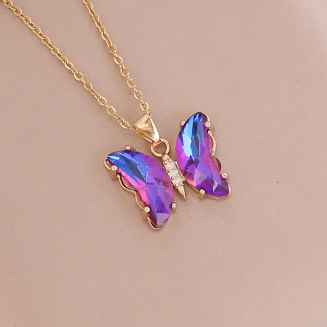 Butterfly Pendant Necklace
