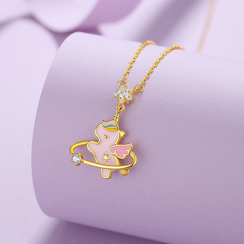 Carousel of Pony Necklace