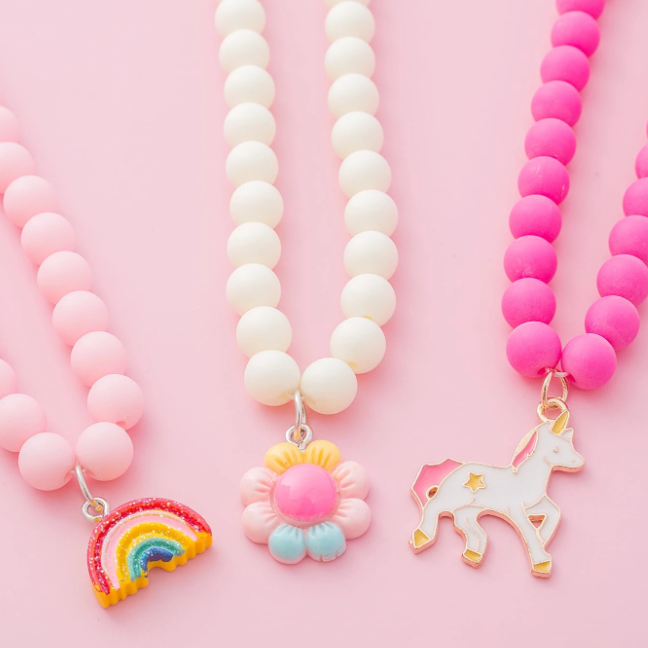 Girls Unicorn Pendant Necklace