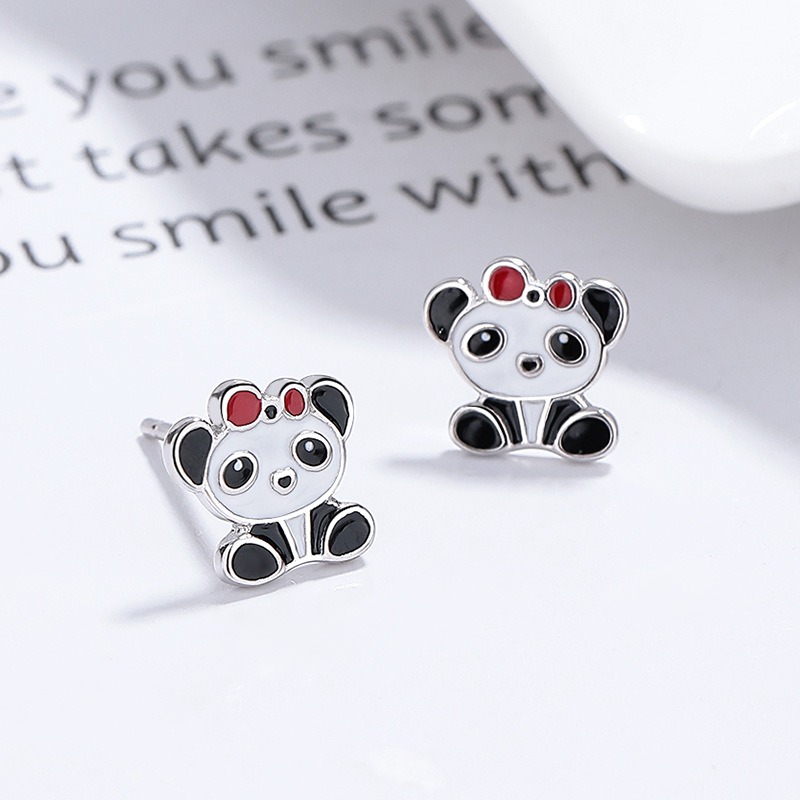 925 Sterling Silver Epoxy Earrings