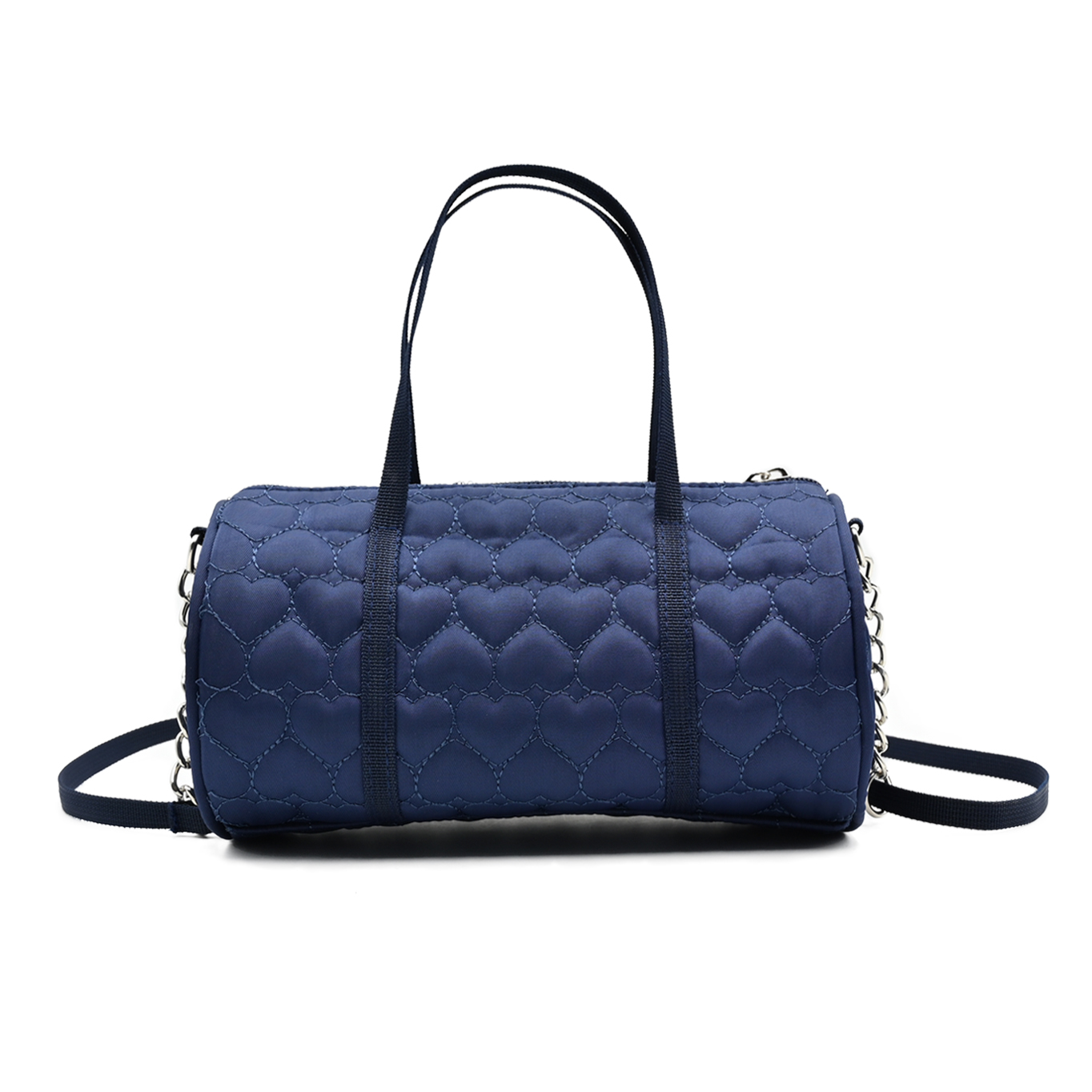 Women Barrel Shaped Shoulder Bag Adjustable Shoulder Strap Crossbody Bag