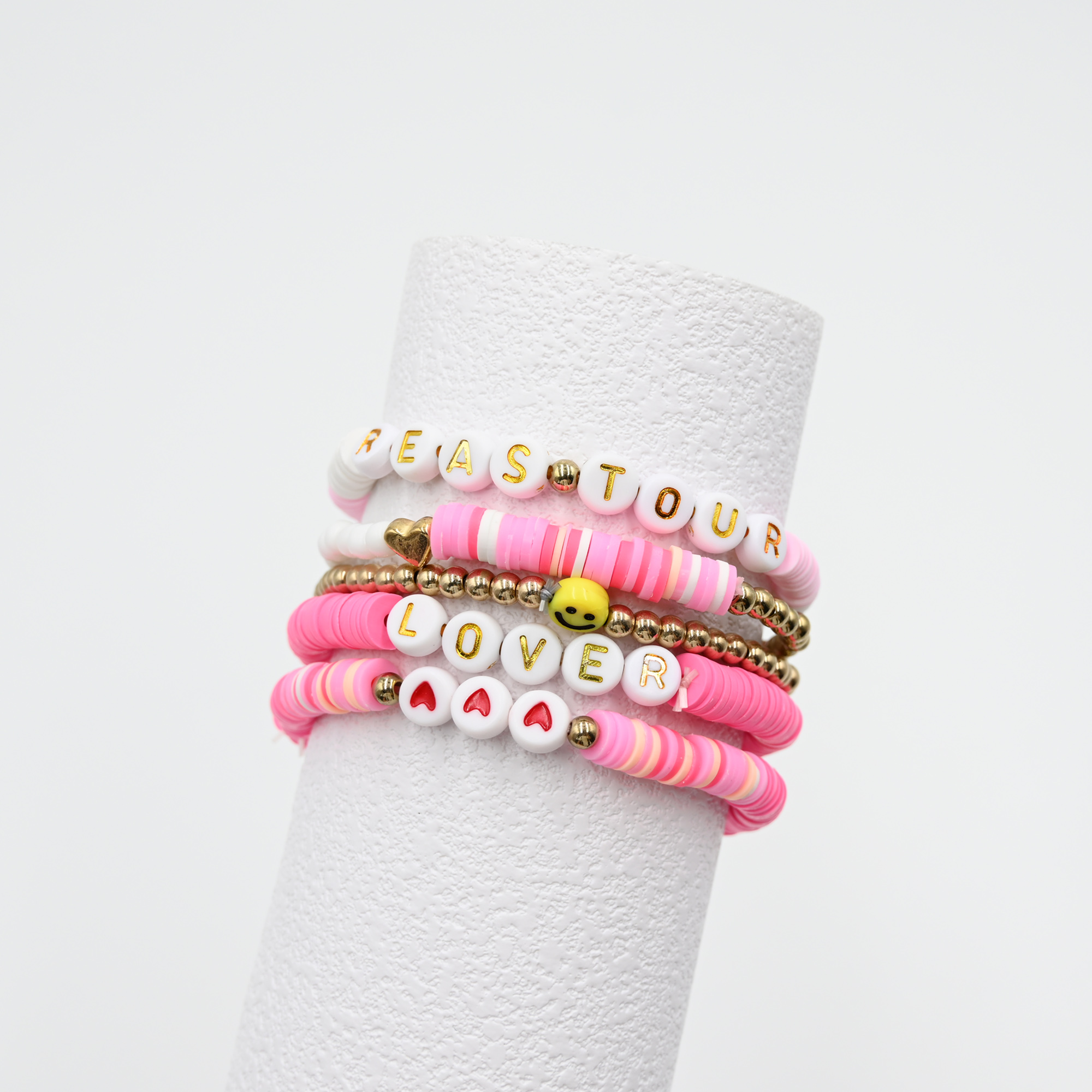 5 Piece Polymer Clay Bracelet