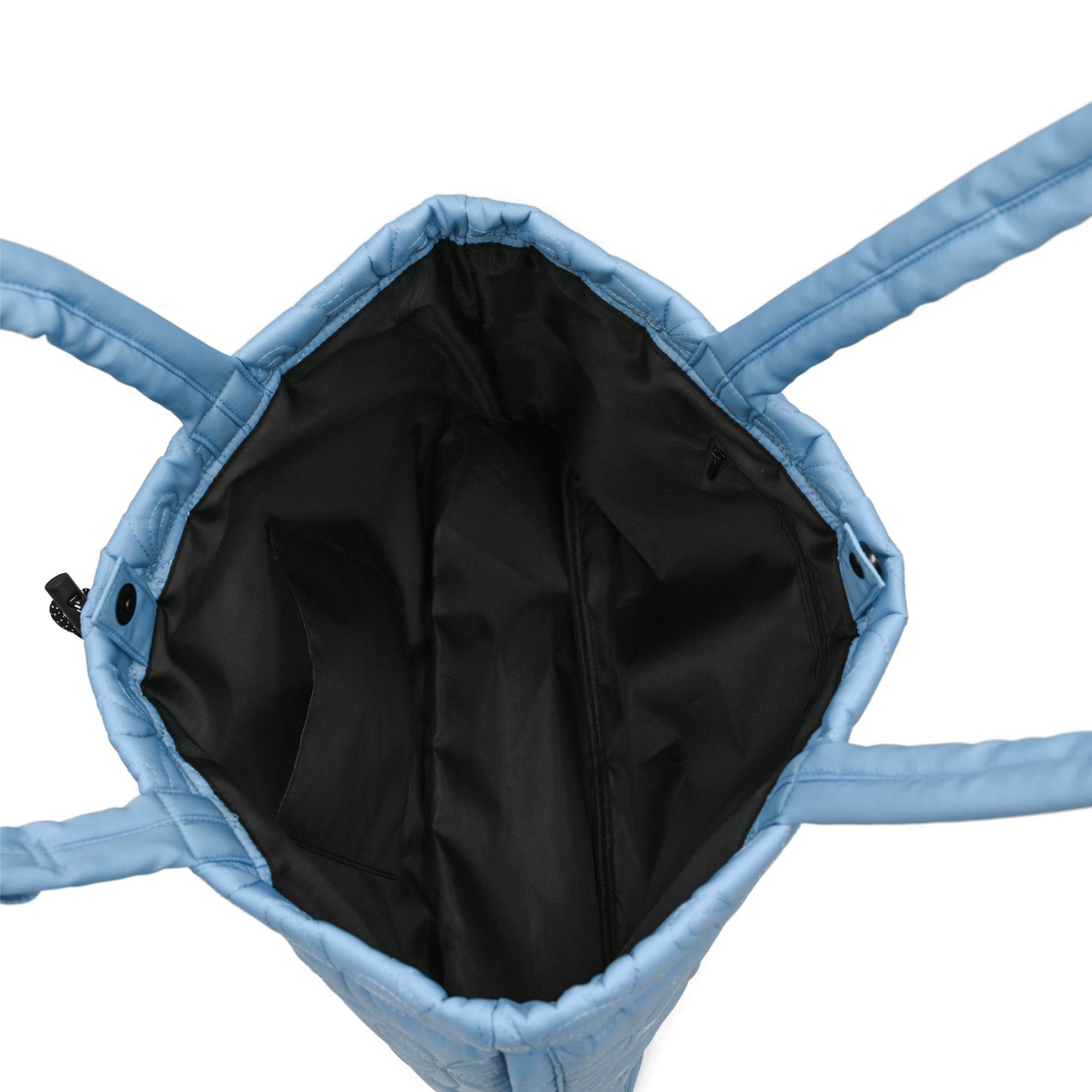 Drawstring Butterfly Quilted Tote