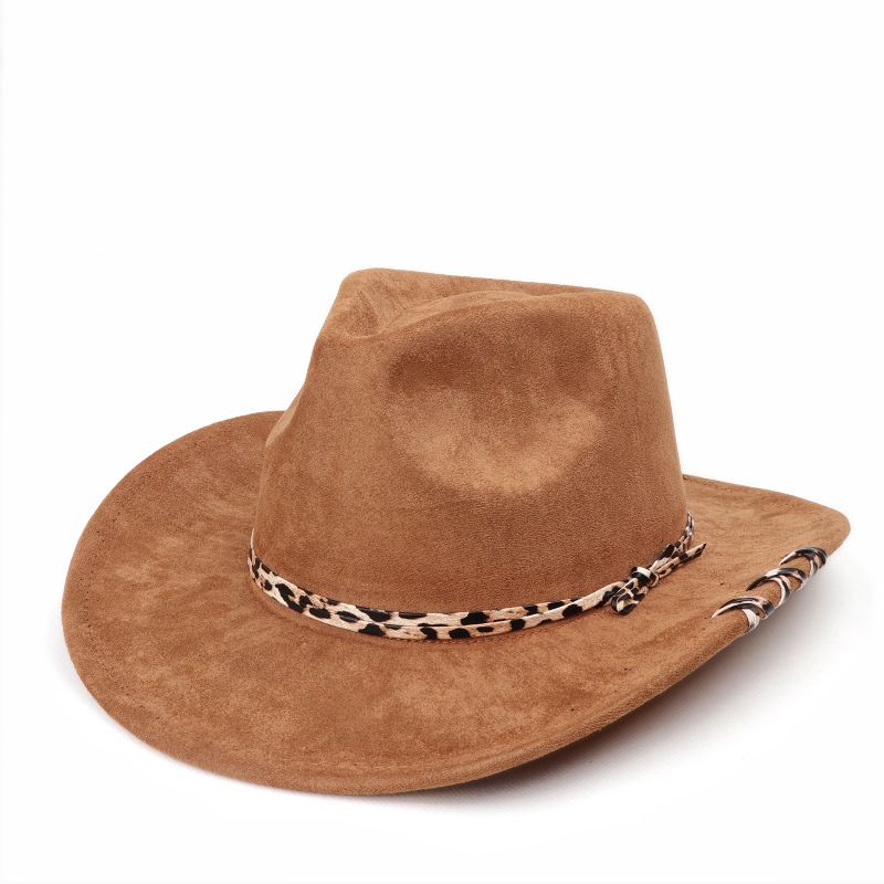 Suede Western Cowboy Hat