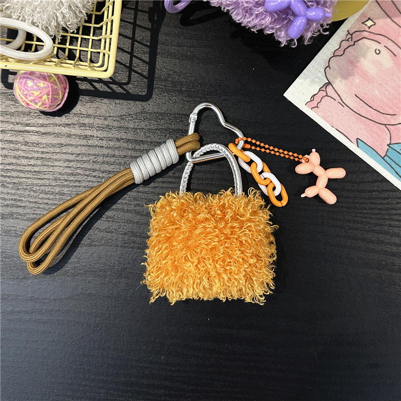 Plush Bag Charm Keychain