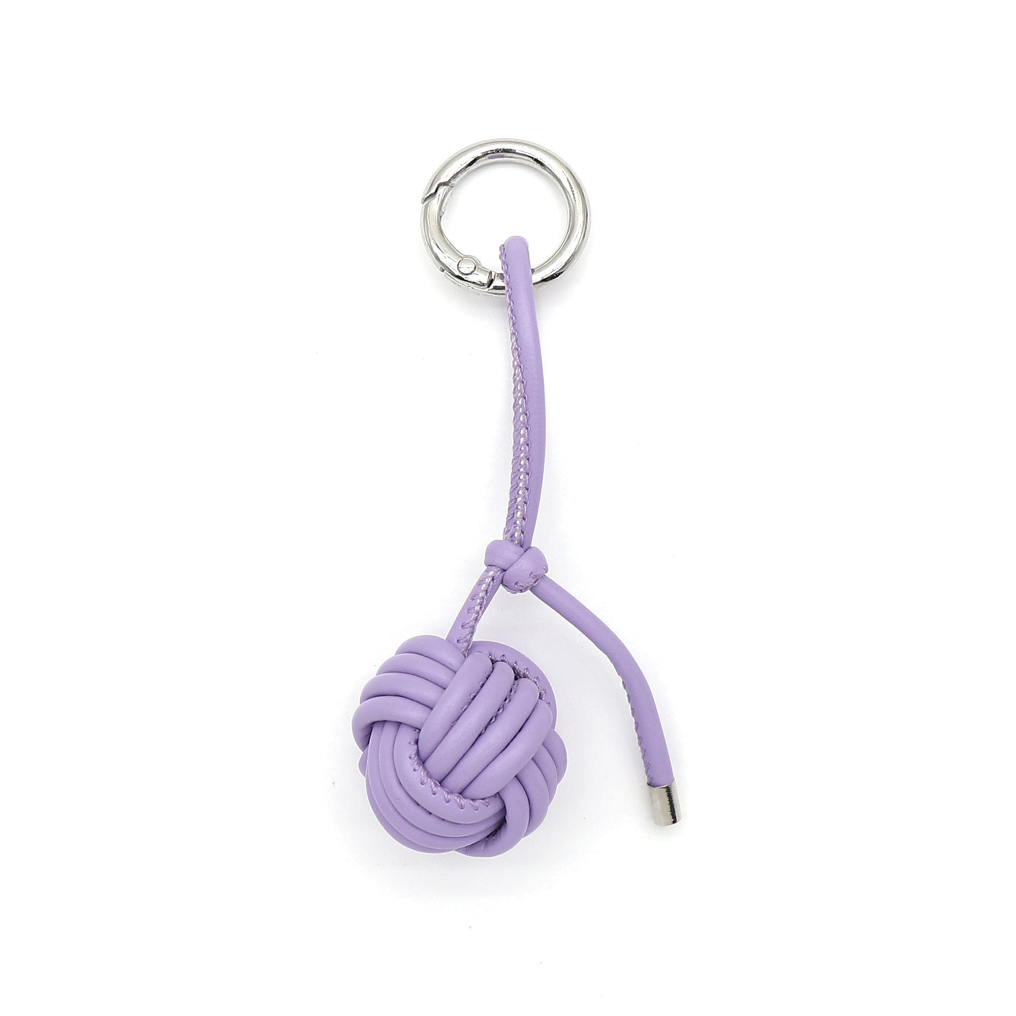 PU Leather Rope Ball Charm