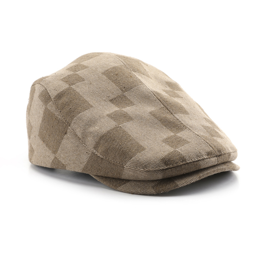 British Vintage Plaid Beret