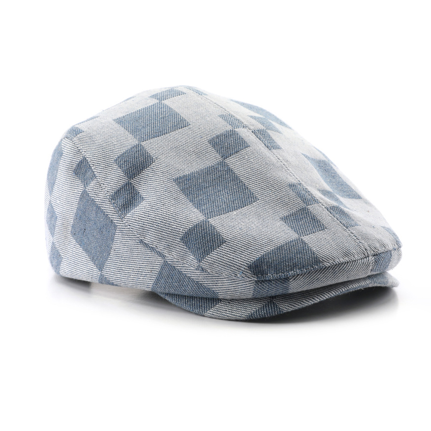 British Vintage Plaid Beret