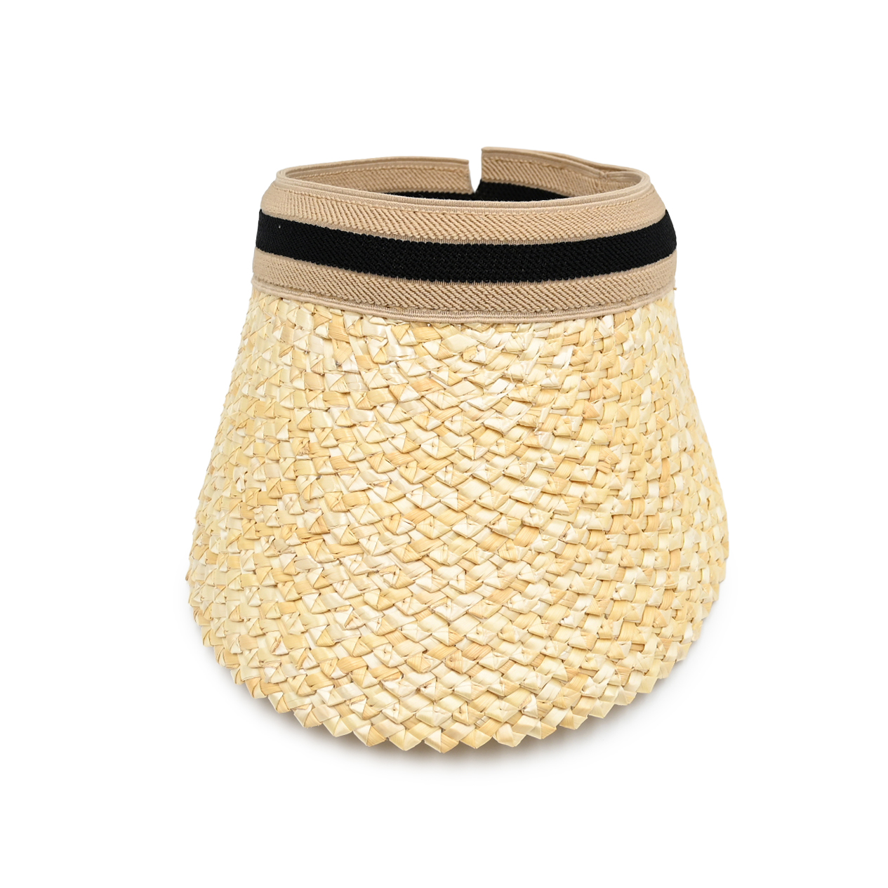 Women Handmade Raffia Sun Visor