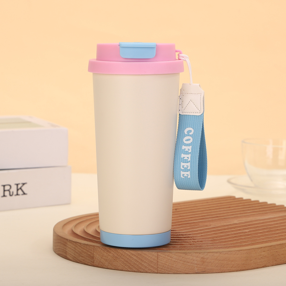 Stainless Steel Coffee Mug with Lid