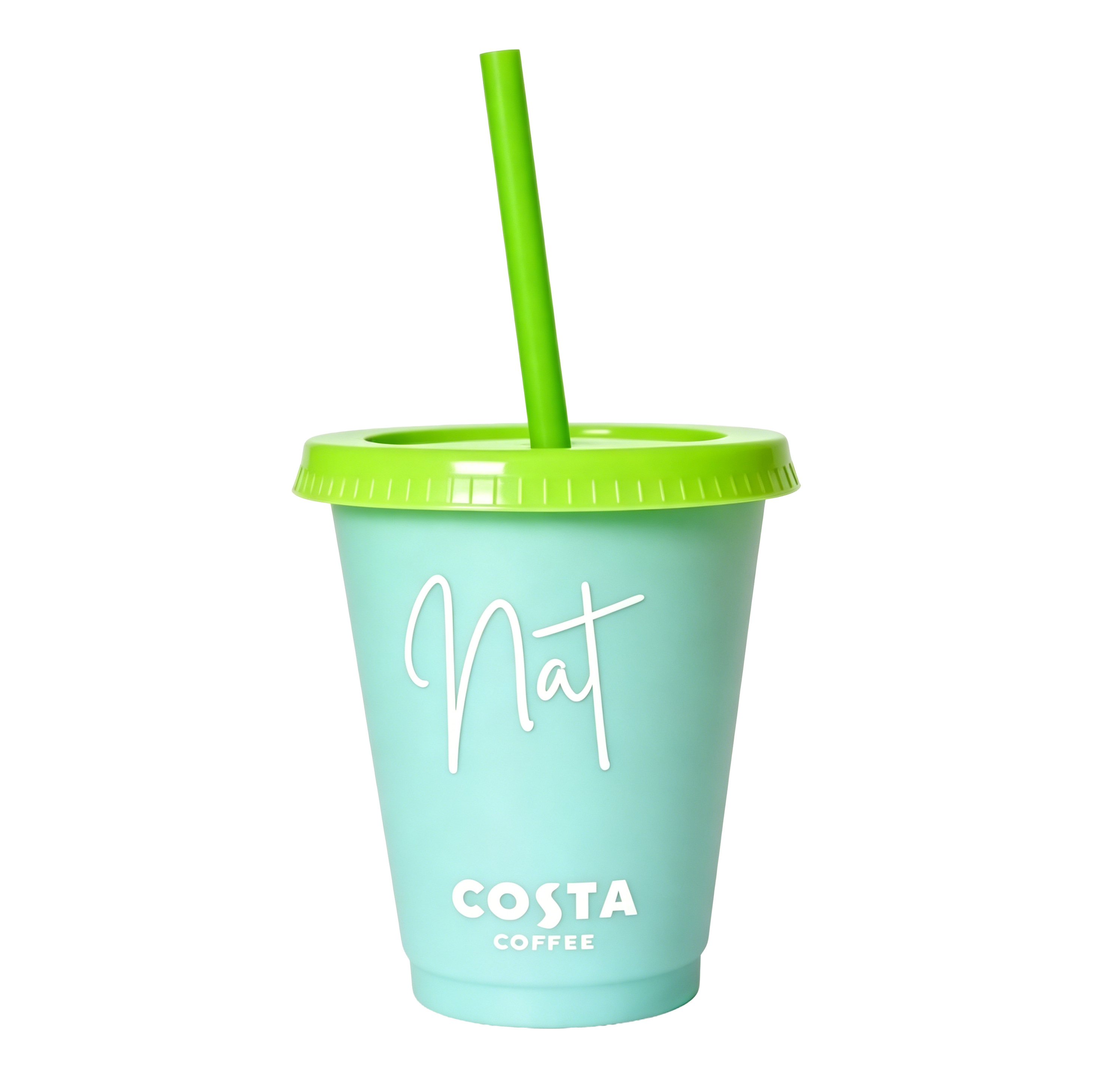 Personalised Color Changing Costa Cold Cup: Custom Name Gift