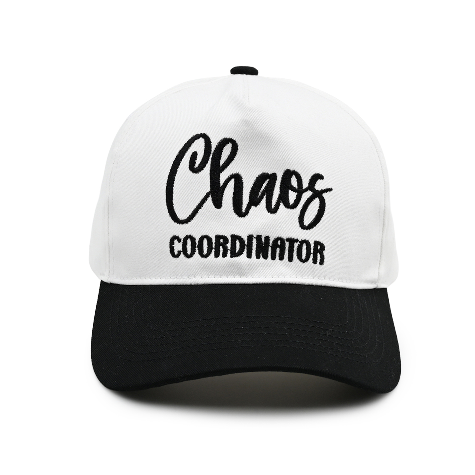Chaos Coordinator Two-Toned Vintage Hat