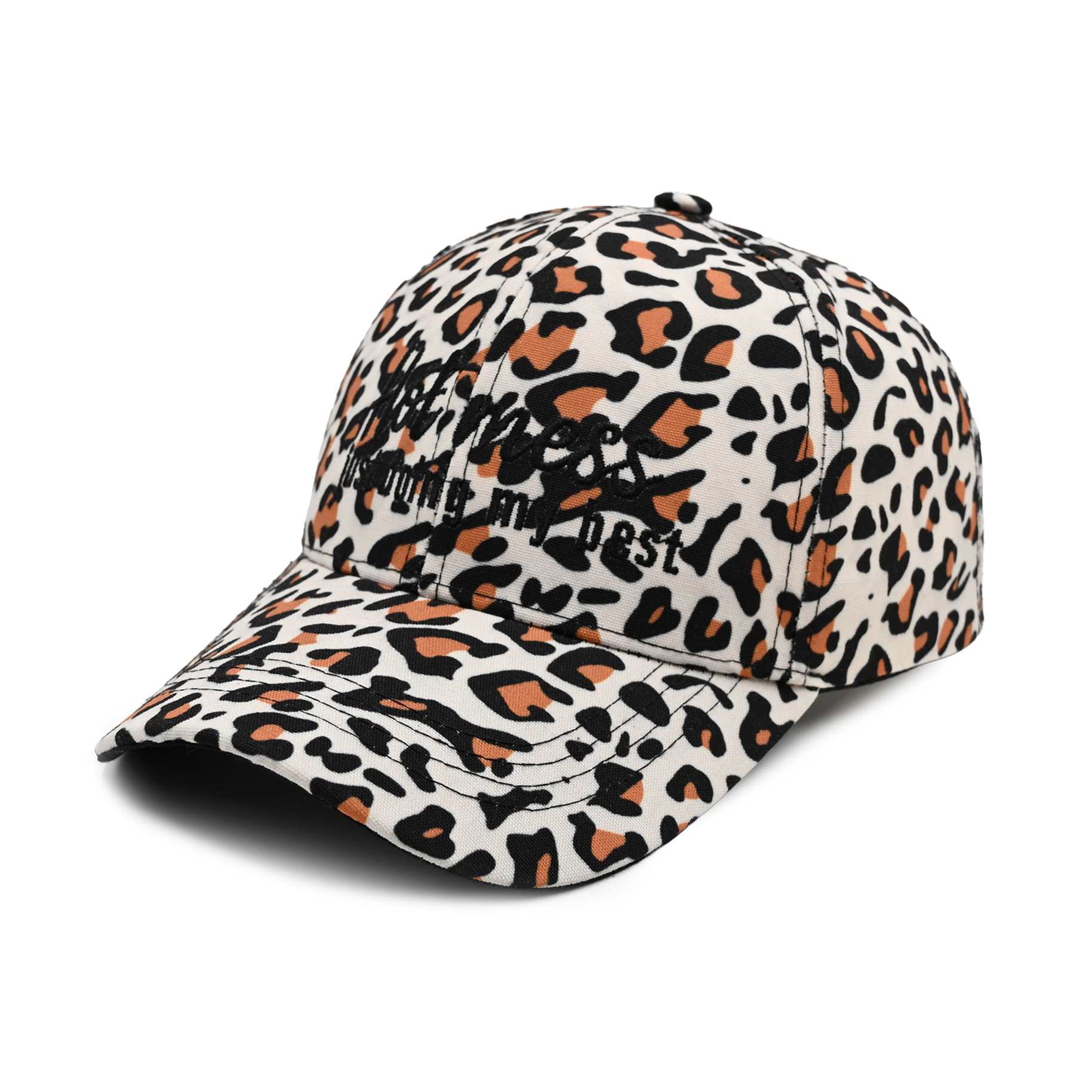 Women's Leopard Print Baseball Cap