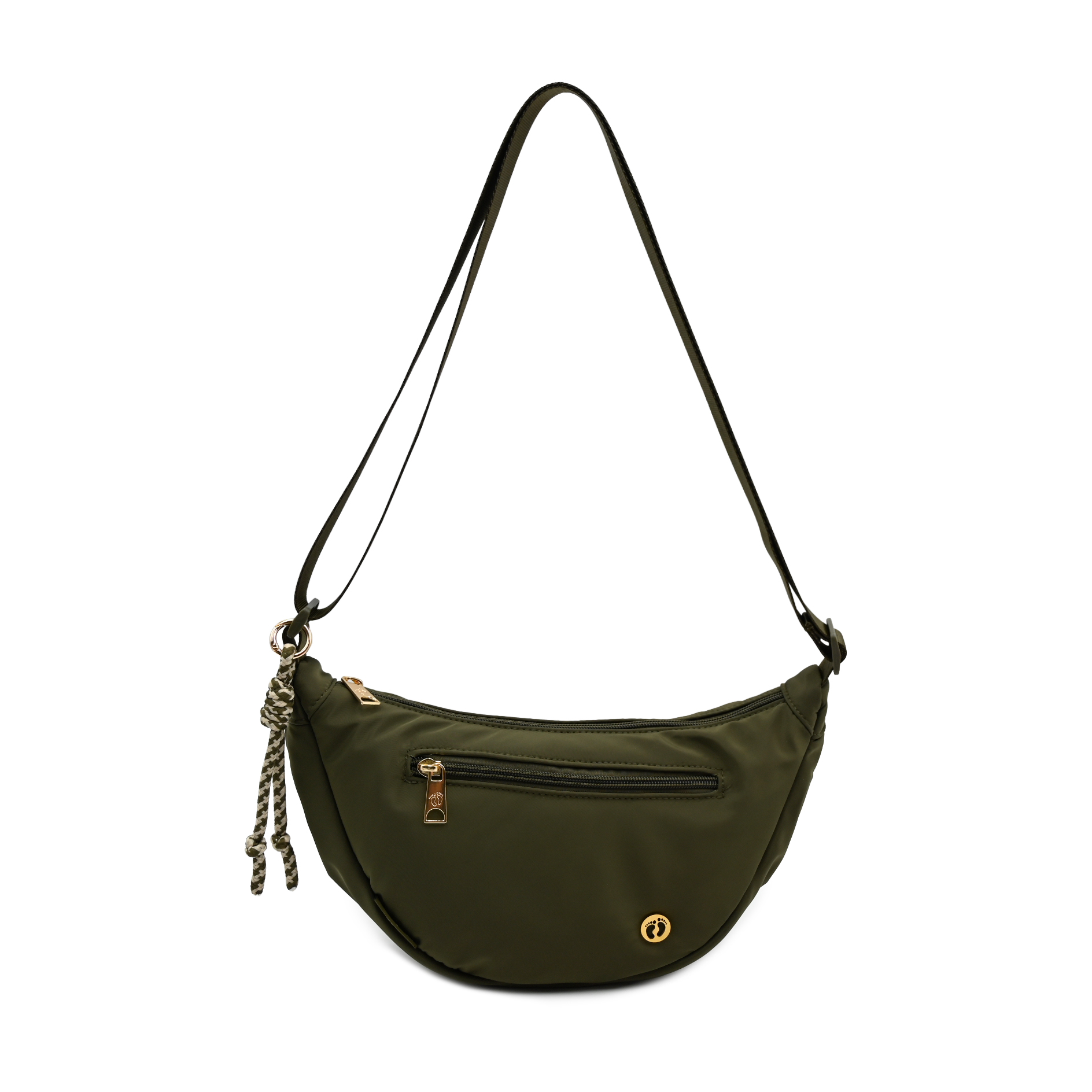 Nylon Crescent Bag Crossbody