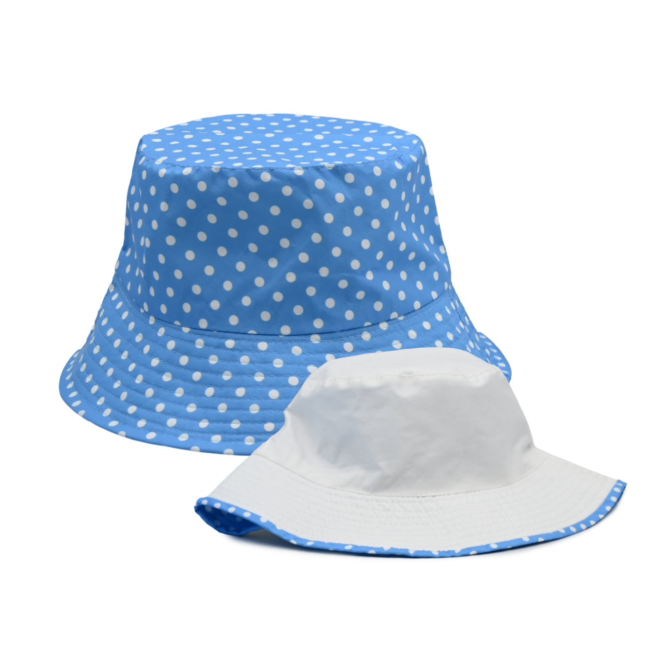 Women's Reversible Polka Dot Bucket Hat