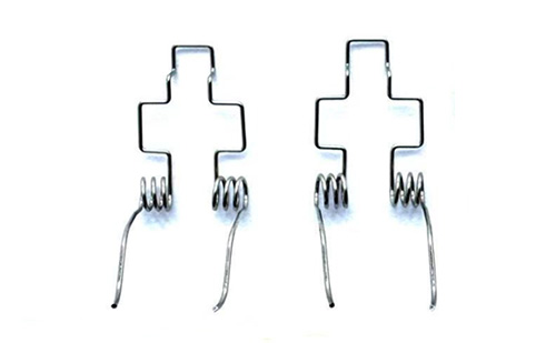 Irregular shaped spring