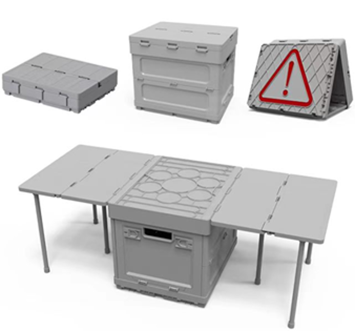 Foldable Multi-functional Storage Box