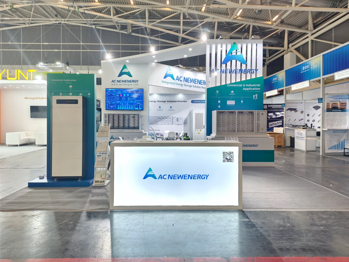 Ansheng Nengke brille à l'exposition Intersolar, démontrant sa force d'innovation dans le stockage intelligent de l'énergie