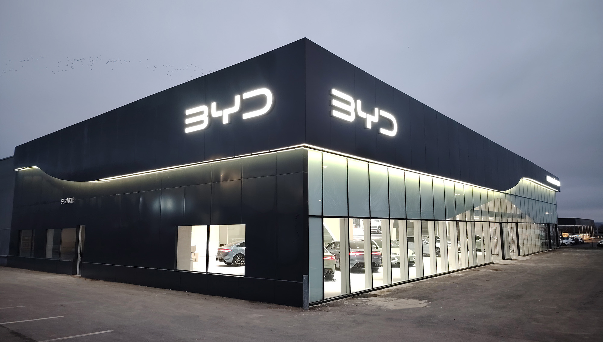 Paris Harmony BYD European Champs-Elysees 4S Store: Embarking on a New Journey of Green Technology