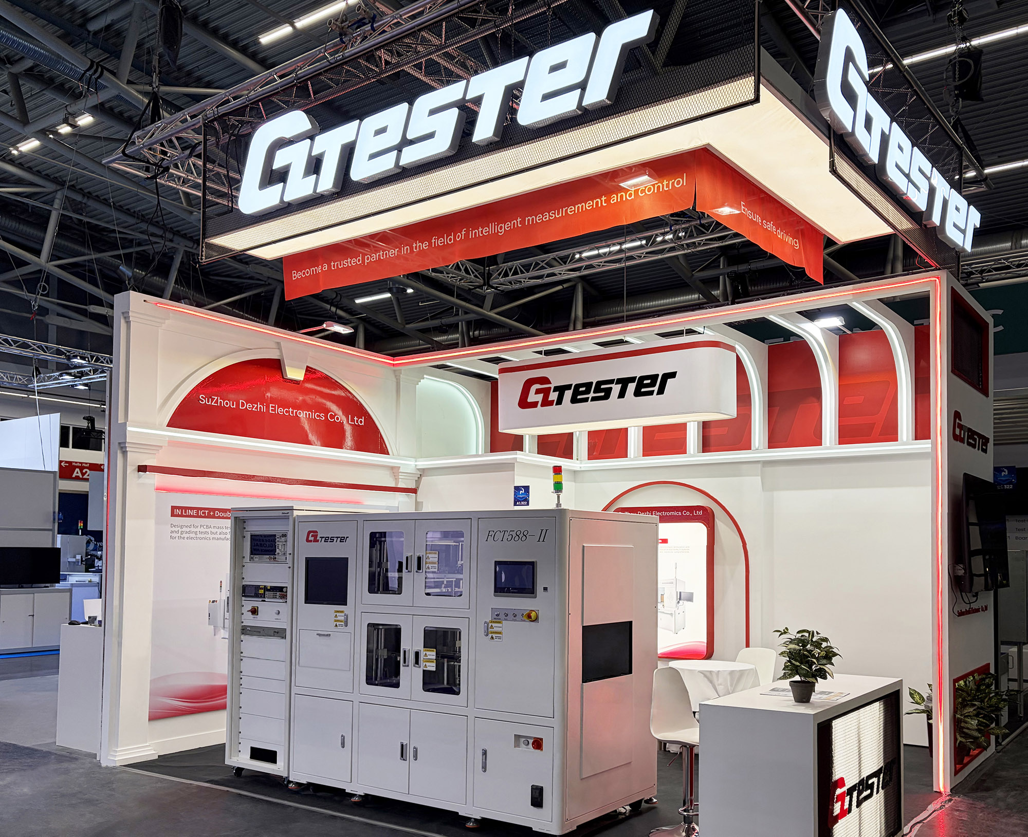 The three major construction matrices enable Gtester's test solutions to perfectly resonate with the demands of European electronic manufacturing.
