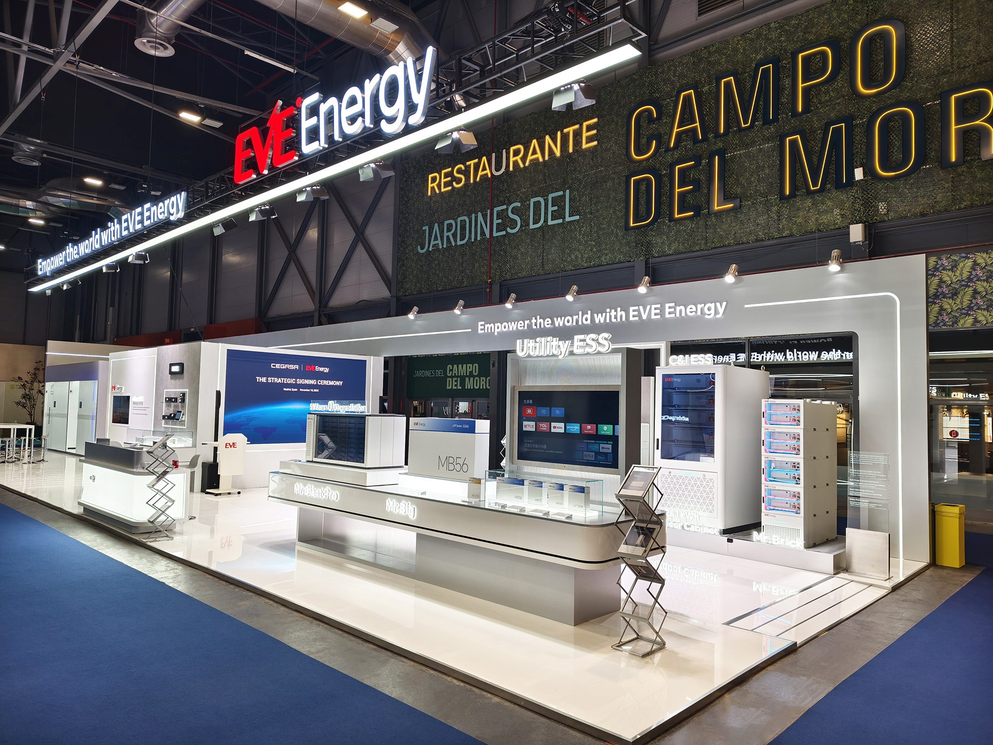 GENERA 2025 Madrid! An Energy storage booth designed for EVE Energy