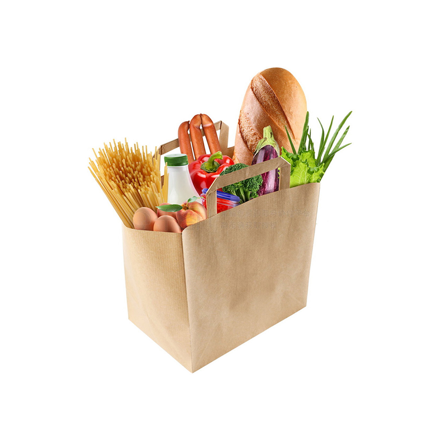 Flat Handle Paper Bags